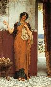 John William Godward Idle Thoughts Germany oil painting artist
